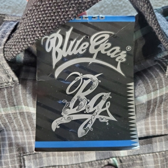 Blue Gear Men's Plaid shorts - Picture 4 of 4